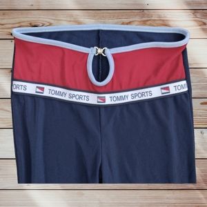 Vintage Tommy Hilfiger Athleisure Workout Stretch Pants XS Pristine Condition.